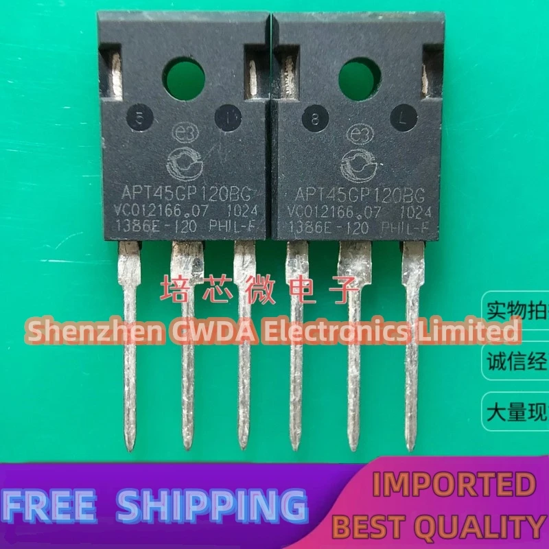 

10 шт-20 шт APT45GP120BG TO-247 IGBT 1200 В 100 А в наличии можно приобрести