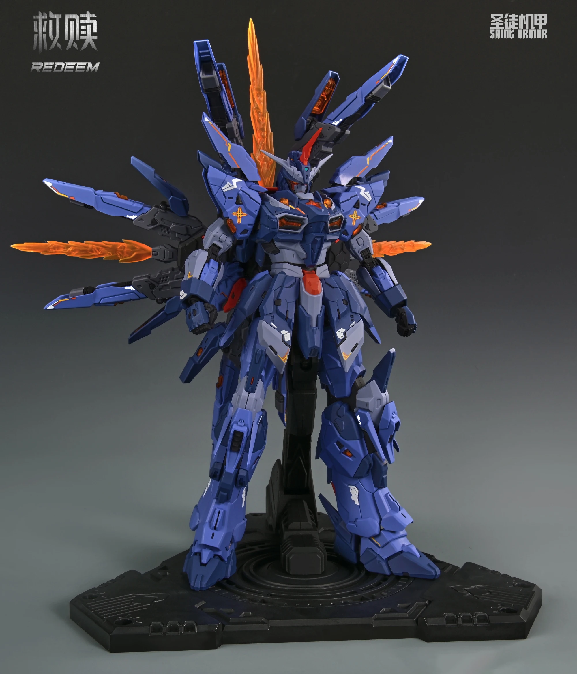 ZAOWORKSHOP Saint Armor Redeem MG 1/100 Montage Modell Kits Action Anime Figuren Sammlung Roboter Spielzeug Geschenke Mobile Suit