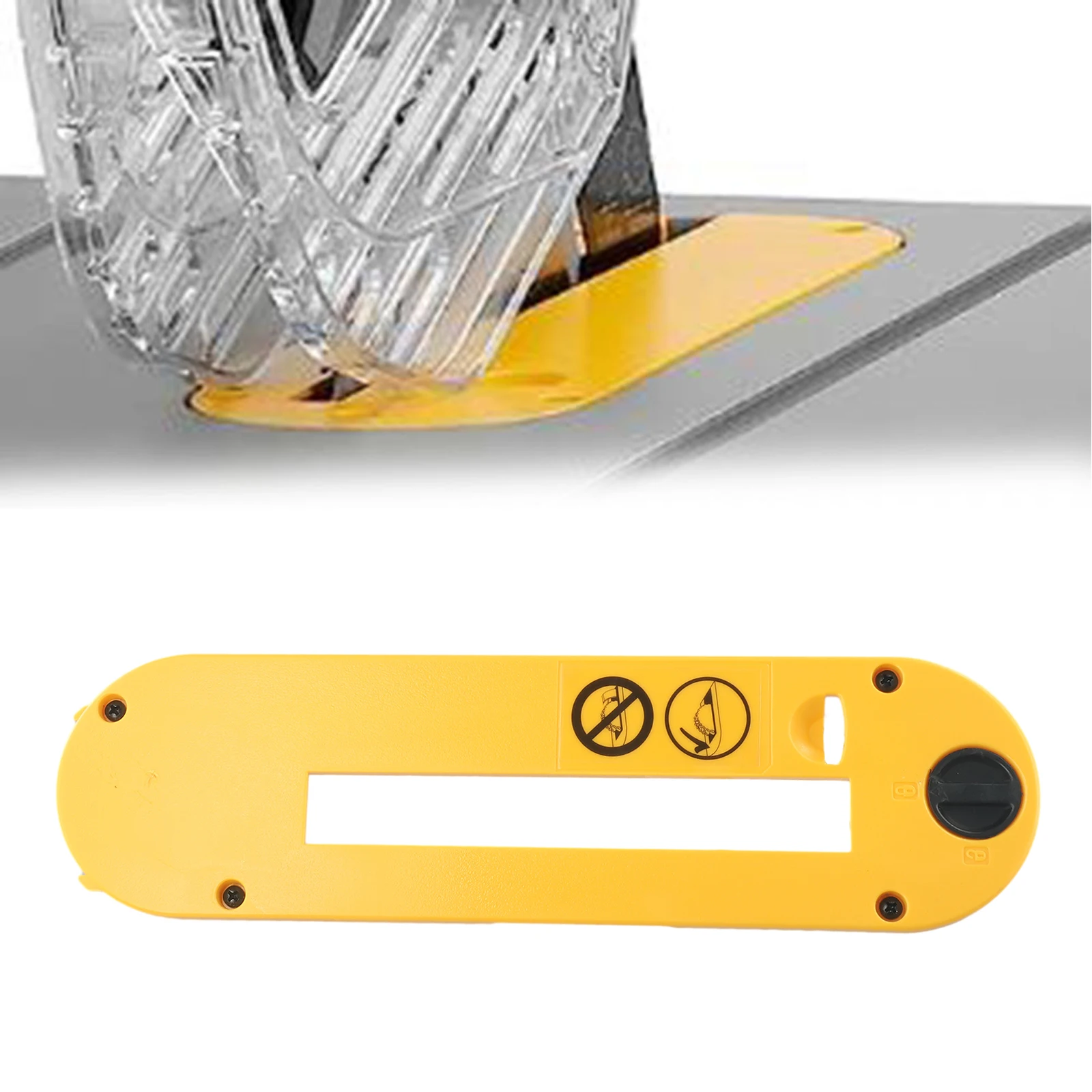 Throat Plate High Resistance Workshop Equipment 1pc Adjust And Lock DWE7402DI Dado Insert Easy To Install  Throat