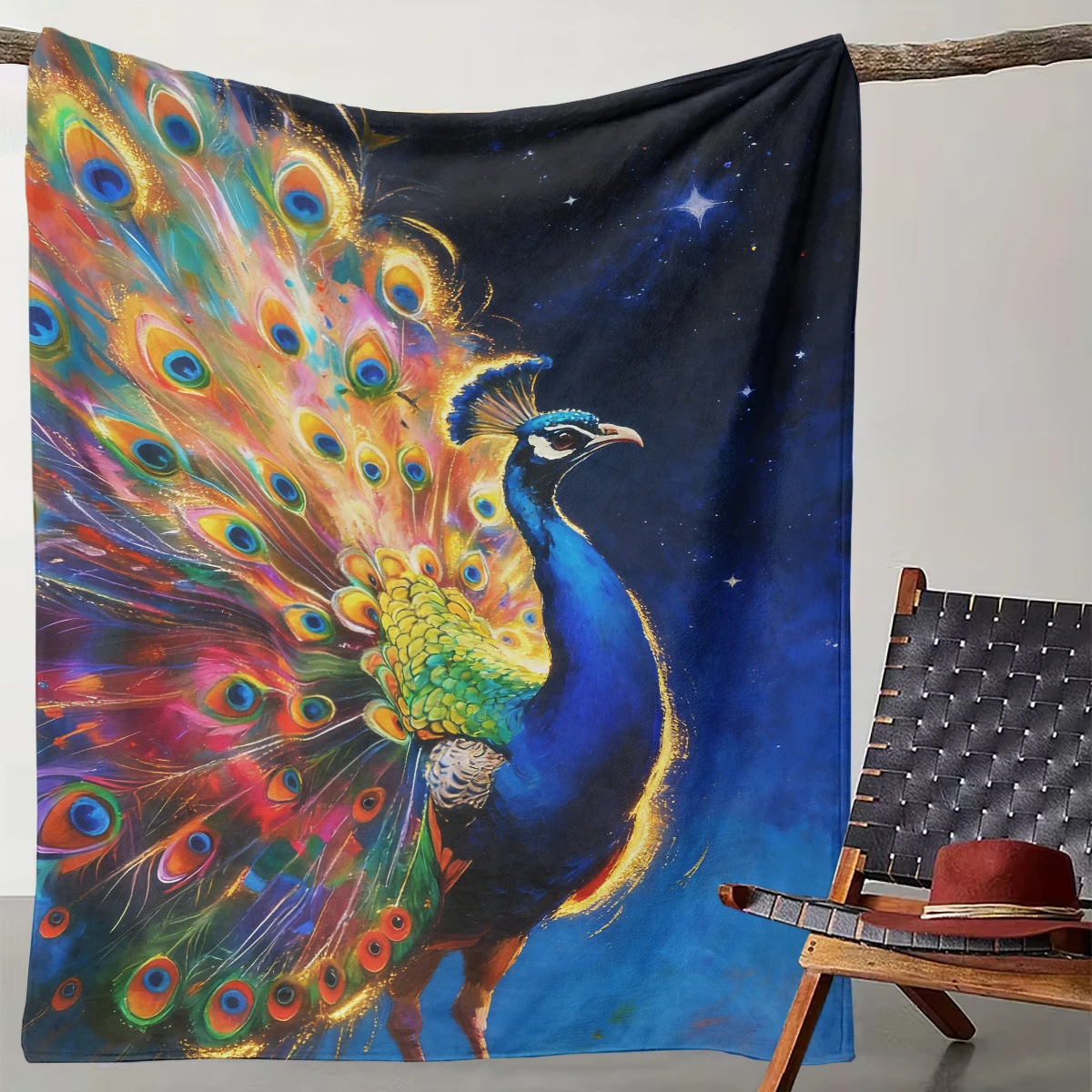 

1pc Deep Sea Fluorescent Octopus Jellyfish Shipwreck Fantasy Blanket a Gift for All Seasons - Can Be Used for Bed Sofa Sports