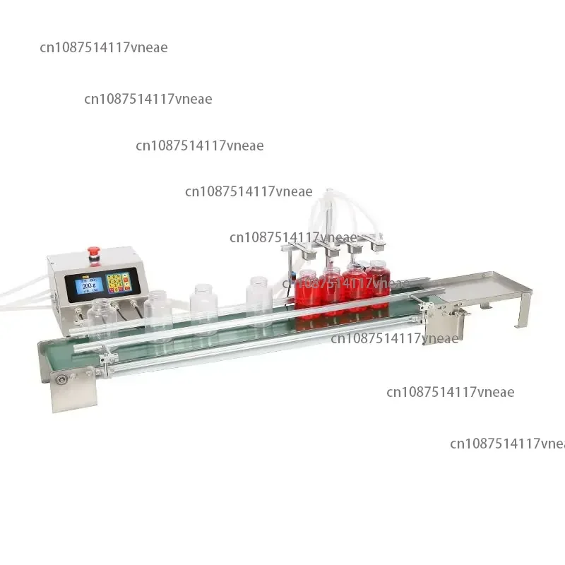 HD1600-4H Pipeline Liquid Filling Machine Diaphragm Pump Drive Quantitative Filling Small-scale Production Beverage Liquor