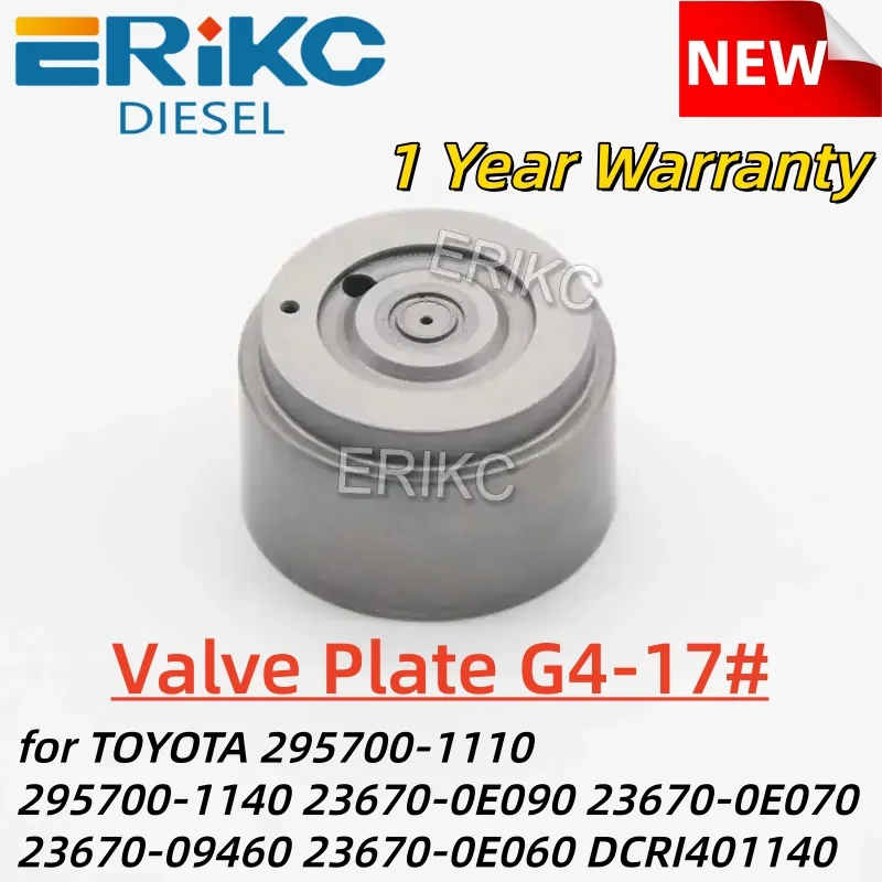 

Регулирующий клапан G4-17 # Клапанная плита форсунки Common Rail для TOYOTA 295700-1110 23670-0E090 23670-0E070 23670-09460 23670-0E060