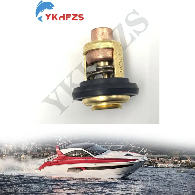 

Термостат для подвесных лодочных моторов Yamaha, Hidea, Parsun 2-тактных 9.9-250 л.с. 50 ° C/ 122 ° Аксессуары для лодок F 6E5-12411 6E5-12411-30