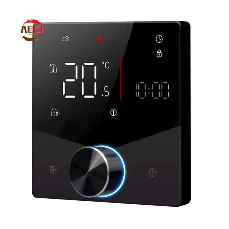 

AEE3-Wifi аксессуары для контроля температуры водогрейного котла Tuya Smart APP управление для Alexa Google Voice-черный