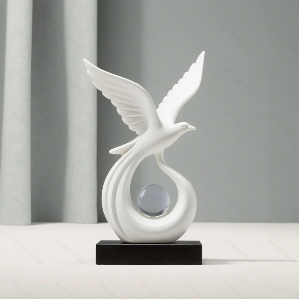 1pc Luxurious High-End Home Decorative Ornament for Attracting Wealth, Suitable for Wine Cabinets, TV Cabinets, Entryways, Modern Offices, and Living Rooms