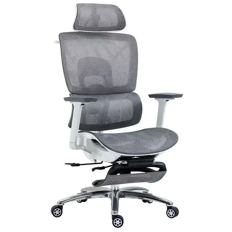 Ergonomic Office Mesh Chair, Liftable High Back Gaming Chair with 3D Lumbar Support, Swivel Desk Chair Seat Depth Adjustable