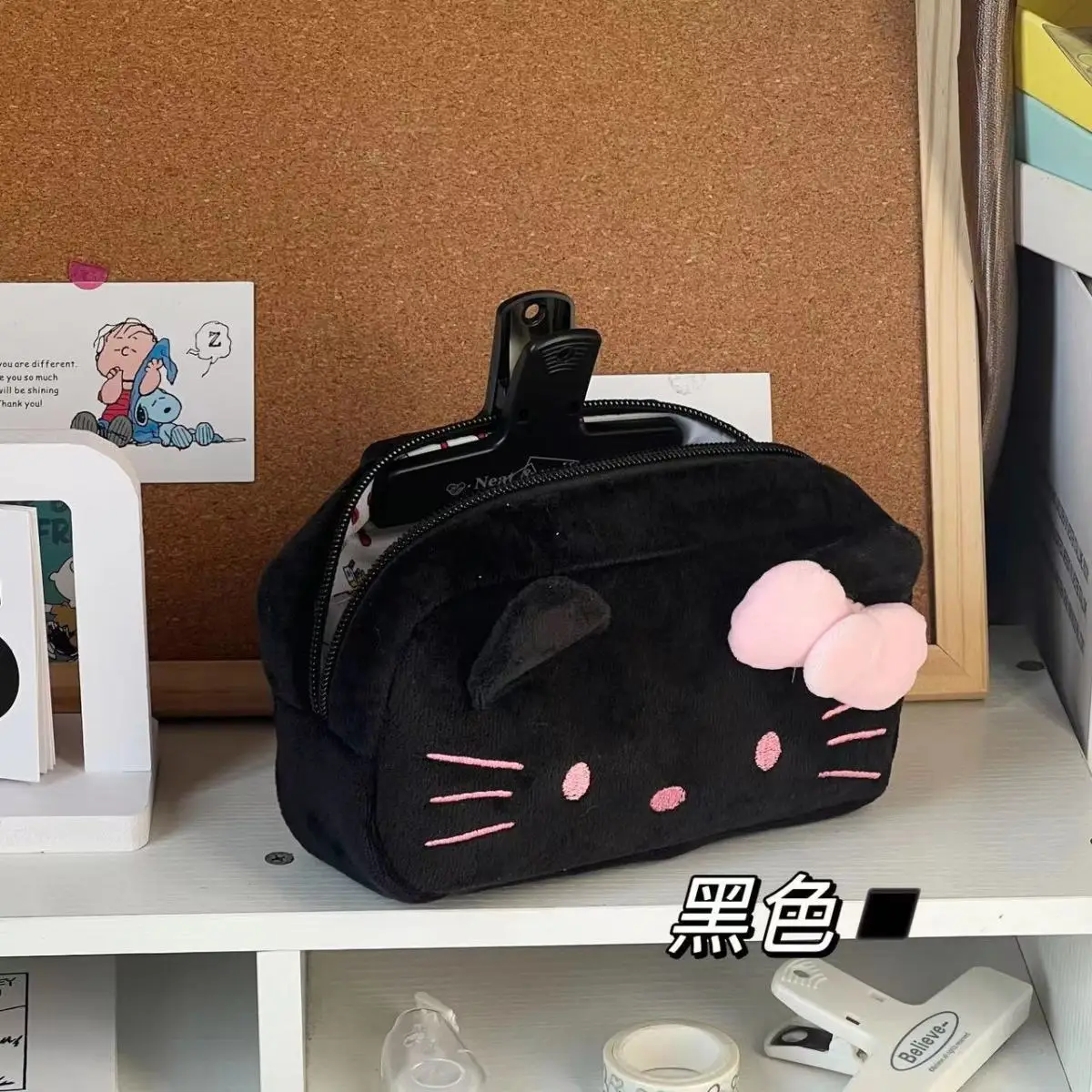 ** Hello Kitty Cartoon Pencil Case Stationery Supplies Large Capacity Storage Bag Kawaii Makeup Bag A birthday Gift For Girl