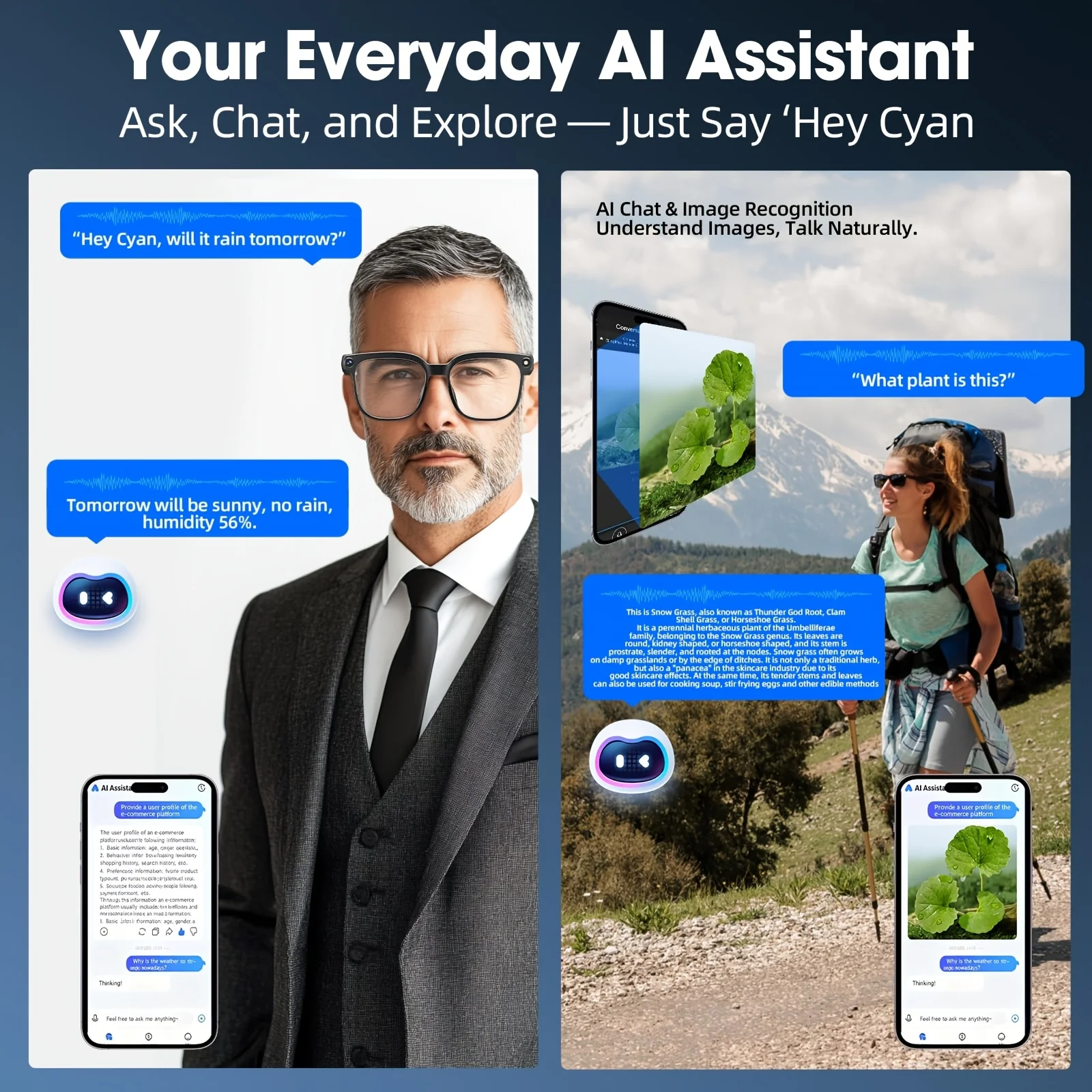 Smart Camera Bluetooth Glasses 8