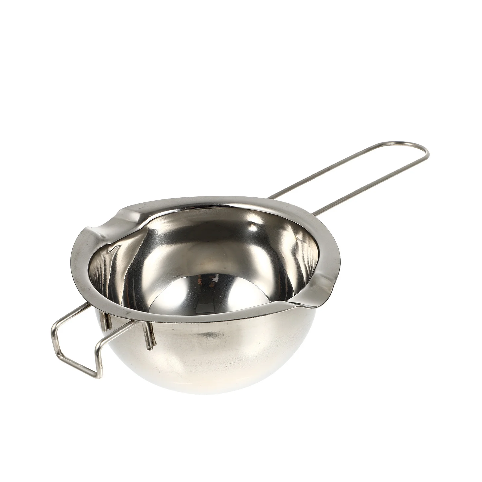 

Soap Melting Pot Stainless Steel Wax Heater Container with Long Handle for Hair Removal Waxing Stir Portable Storage