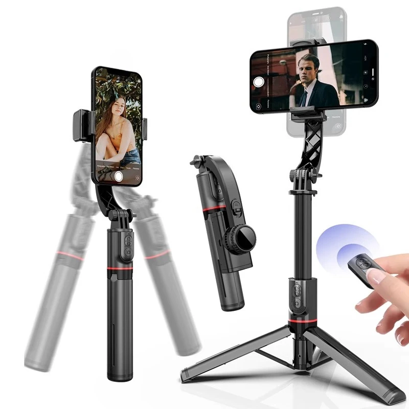 

Bluetooth Selfie Stick Mobile Phone Stabilizer Aluminum Alloy Photo Bracket Floor Extended Tripod