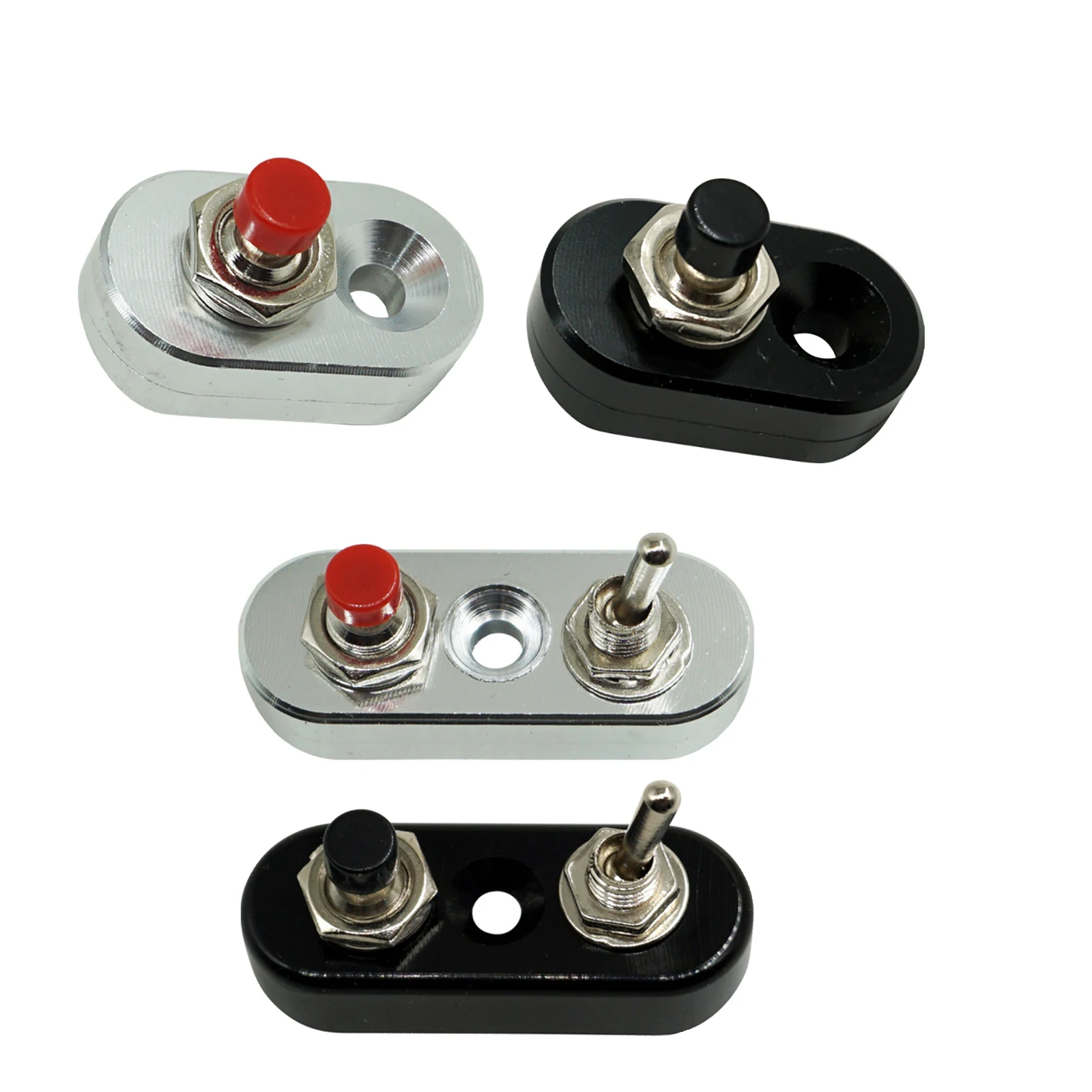 

Motorcycle Modified Handlebar Mini Switch Push Button For Headlight Horn ON OFF Toggle Grip Switch 1 button / 2 button