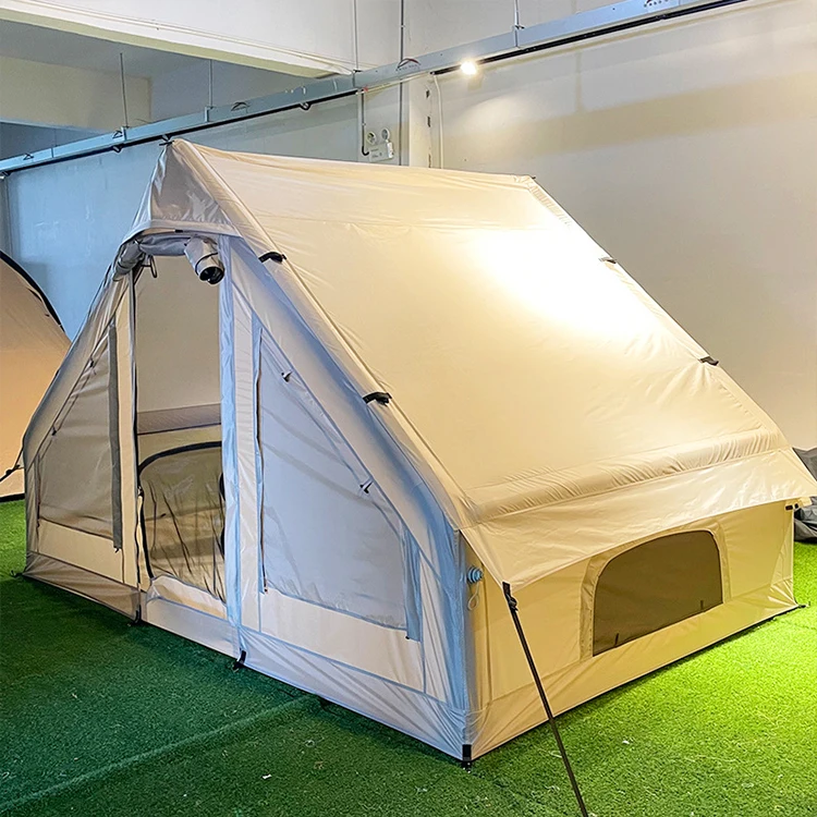 

Outdoor Camping Waterproof Air Camping Tube Tent Inflatable Large Cabin Tents