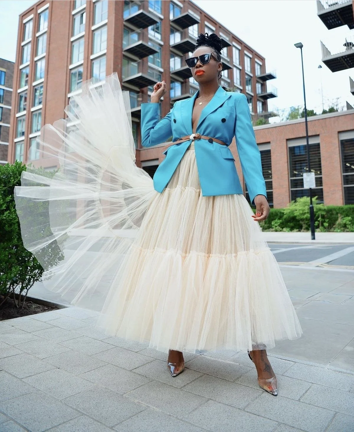 

Ivory Tulle Tutu Skirt Elastic Waist Ankle Length Women Long Skirts Custom Color And Size Girls Birthday Party Formal Wear