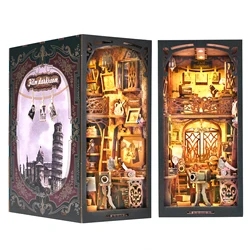 ASLOWSNACanon-Kit de maison de beurre l'inventaire, coin livre, lumière tactile, jouets anti-poussière, cadeaux d'anniversaire, maison modèle l'inventaire, haute qualité