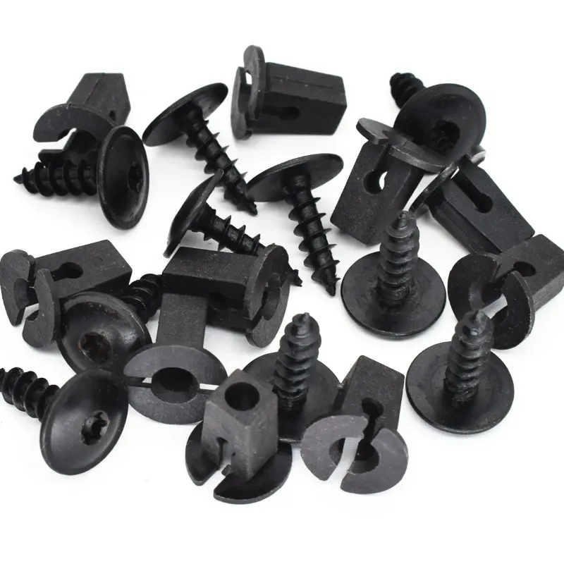 40pcs Car Self Tapping Screws Engine Clamps Torx for Volkswagen Audi Seat Bolt Golf Buckle Chassis Mudguard Shim Fastening Parts