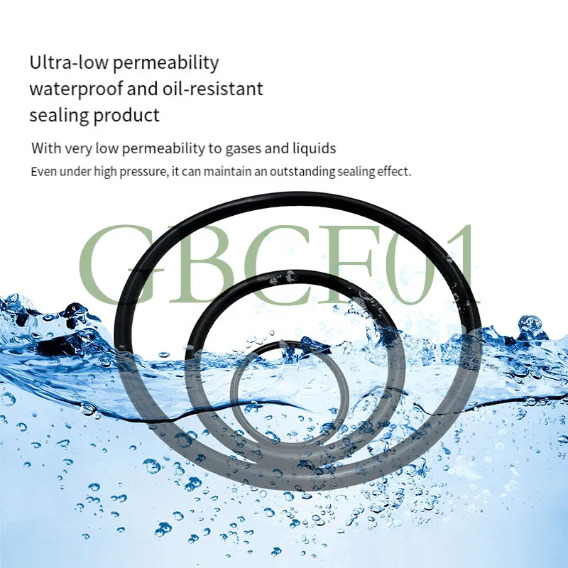 

NBR O-ring set nitrile rubber black O-ring oil-resistant, wear-resistant and waterproof NBR ORing sealing CS1.8mm