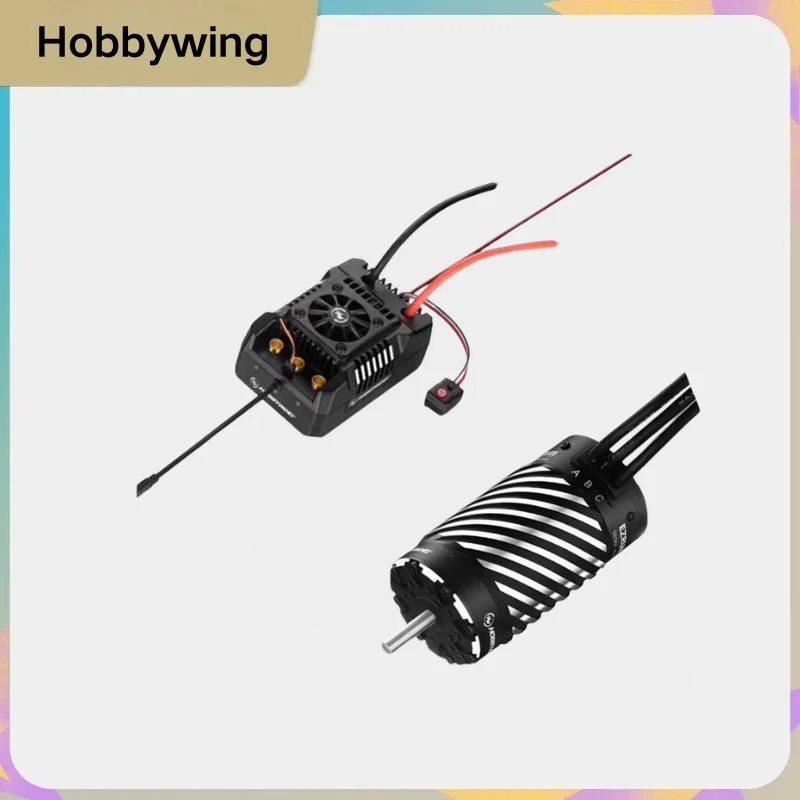 

Hobbywing EZRUN MAX4 HV 300A ESC 70125SD 560KV Combo, 6-12S Sensored Motor for 1/5 RC Truck Car, High Power Parts