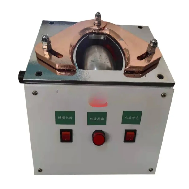 

Pneumatic leather upper toe testing checking machine