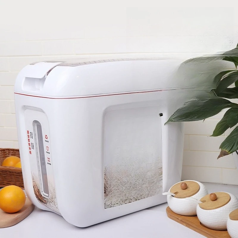 

Intelligent vacuum rice bucket food grade ABS