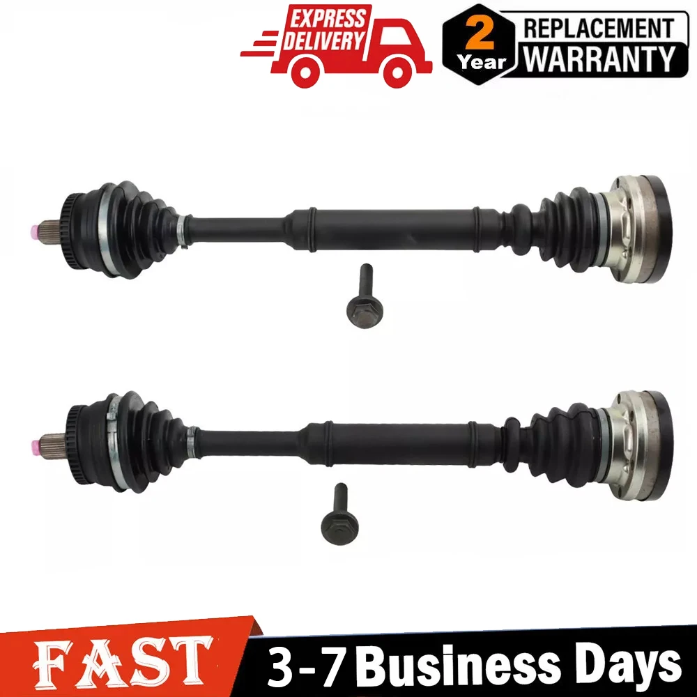 Front CV Axle Assembly Set For 1997-2000 Audi A4 1998-2001 Volkswagen Passat