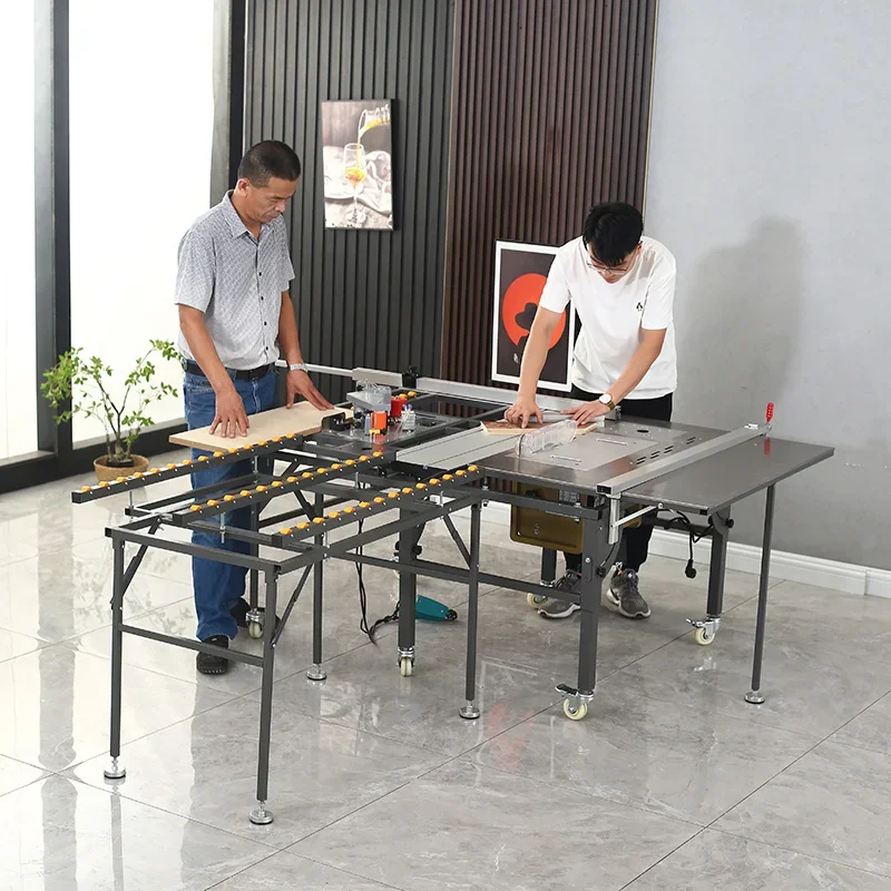 Manufacturer's multifunctional sliding table woodworking machine board saw