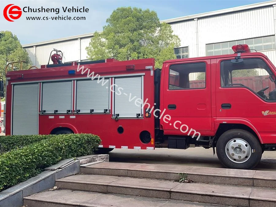 Camion de pompiers précieux pour le sauvetage d'urgence, automobile populaire en Chine, gastronomie, eau, 2024