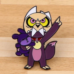 Cartoon Owl Brooches for Women Enamel Pins Badges Lapel Pins for Backpack Fashion Jewelry Clothing Accessories Friends Gift