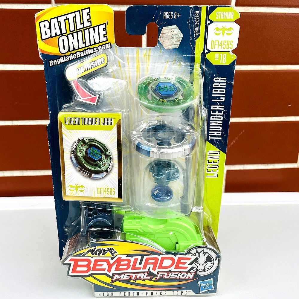 

Original Beyblade BB18 Metal Fusion Legend Thunder Libra 2010 DF145BS Stamina BN,BEYBLADE BB-18