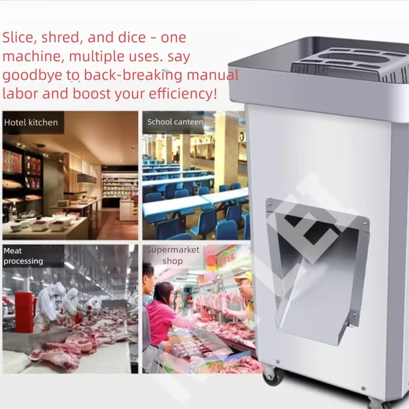 New Popular Meat Slicer Cutter Automatic Chicken Cutting Machine   Adjustable Thickness