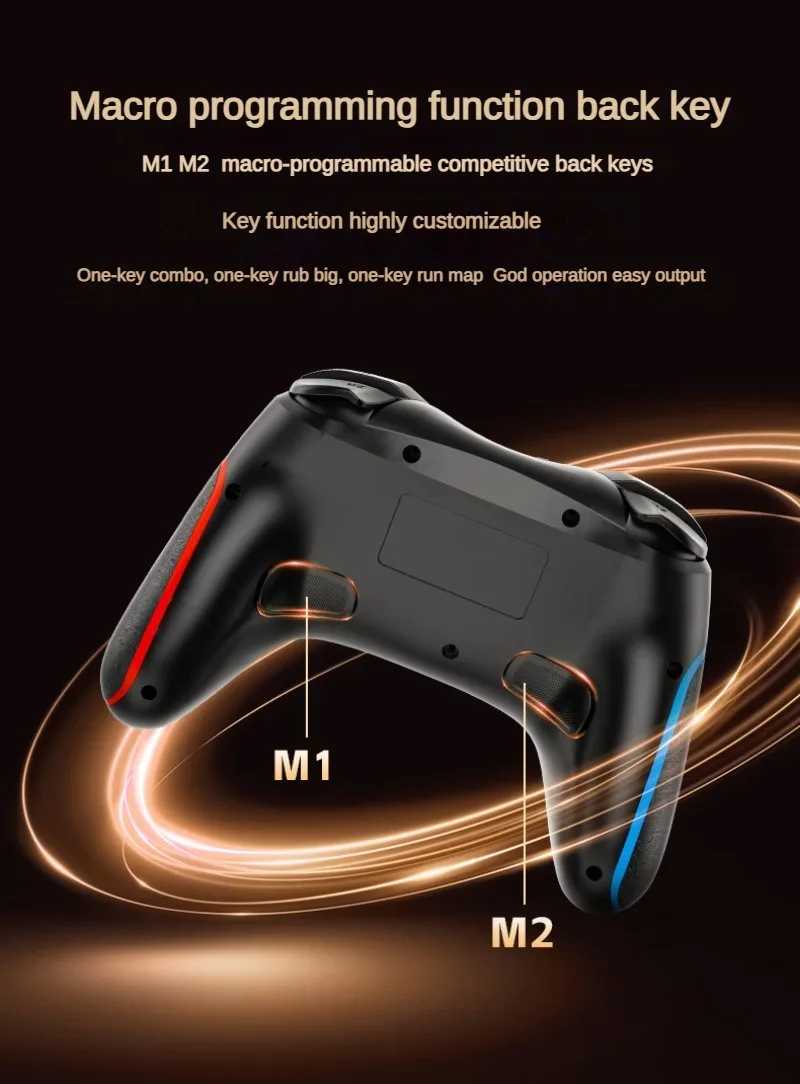 وحدة تحكم الألعاب Lenovo LEGION S01، زمن انتقال منخفض للغاية، اتصال ثلاثي الأوضاع، منفذ Type-C، توافق الكمبيوتر، Android IOS #3