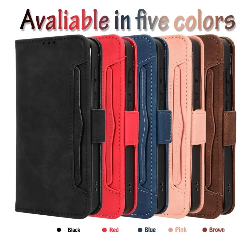 ل ممن لهم البحث X9 5G متعددة فتحة للبطاقات غطاء حافظة جلدية غطاء وقائي ل ممن لهم البحث X9 5G حامل محفظة قلابة #6