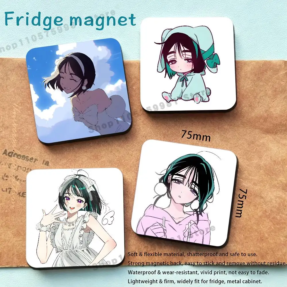 Anime A-Alien Stage Sua New PVC Fridge Magnet for Cartoon Refrigerator Decor For Child Magnetic Toy