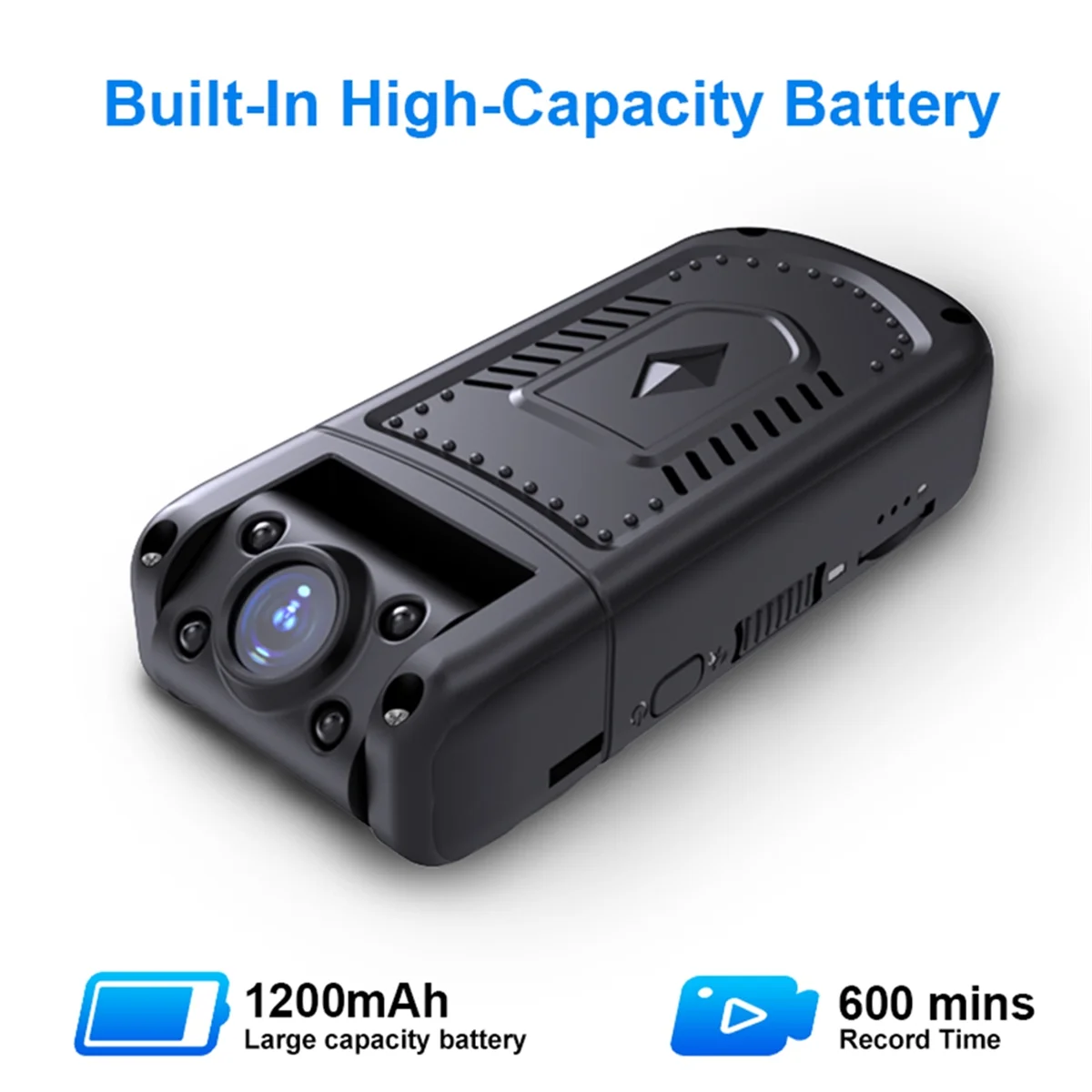 MD36 Mini Camera HD 1080P Flashlight Mini Cam Magnetic Body Camera Motion Detection Snapshot Loop Recording Camcorder