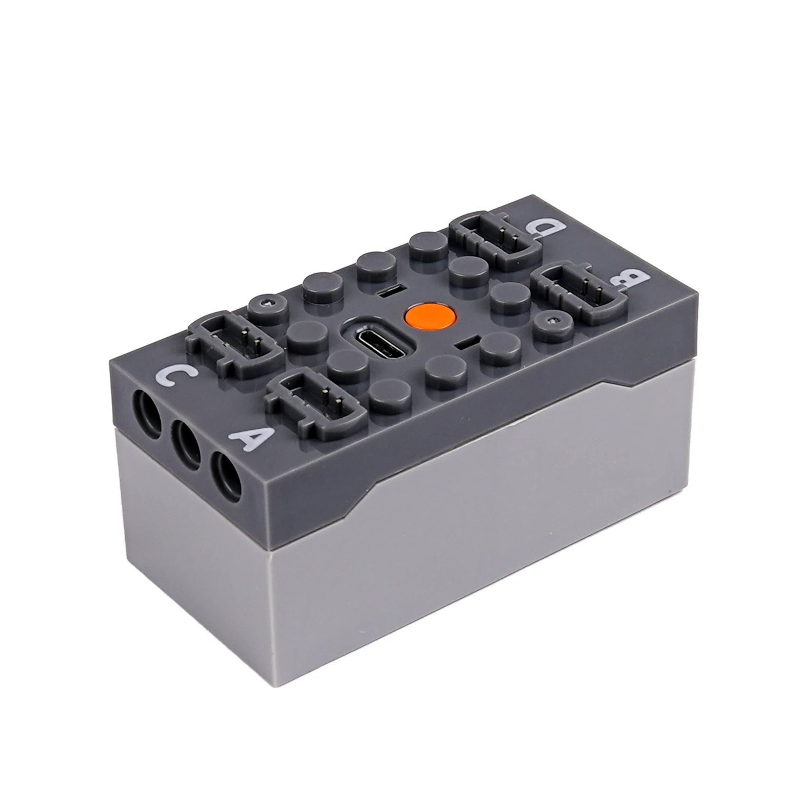 

10CH Program Power Pack Battery Box Power Supply for Power Motor Compatible with legoeds Buggy Motor DIY Car Group Power