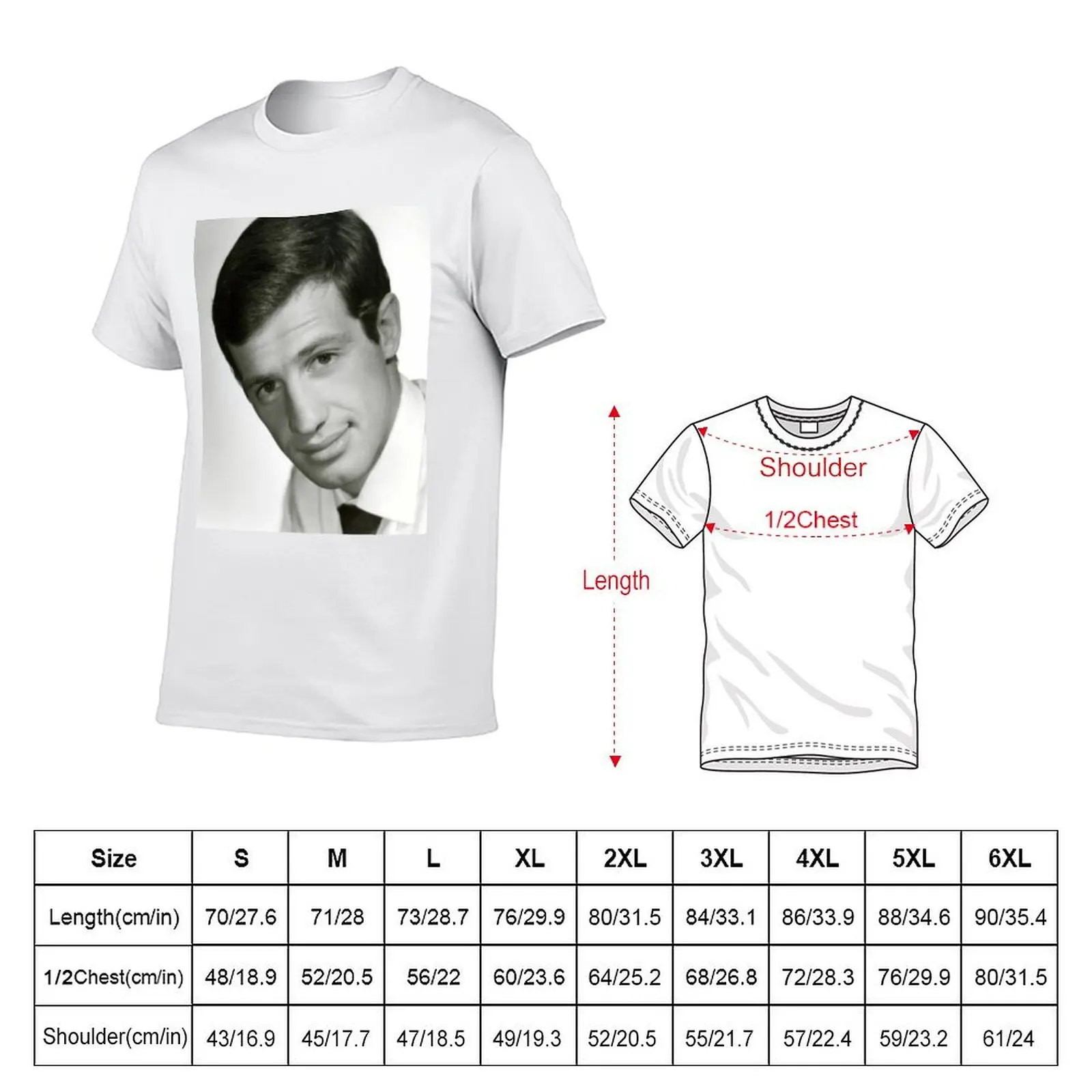Jean Paul Belmondo T-Shirt Basic All Season Solid T-Shirt