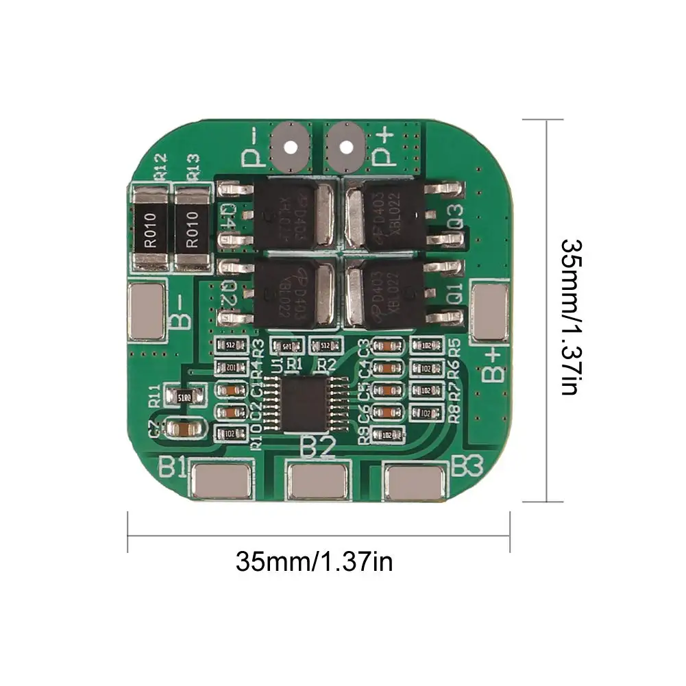 4S 14.8V / 16.8V 20A peak li-ion 4 BMS PCM battery protection board bms pcm for lithium LicoO2 Limn2O4 18650 li battery