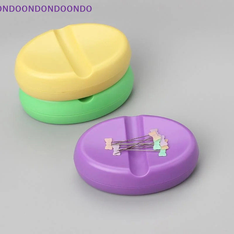 Oval Magnet Pin Catcher Magnet Needle Storage Magnetic Needle Absorber Magnetic Box Great Items For Home Sewing