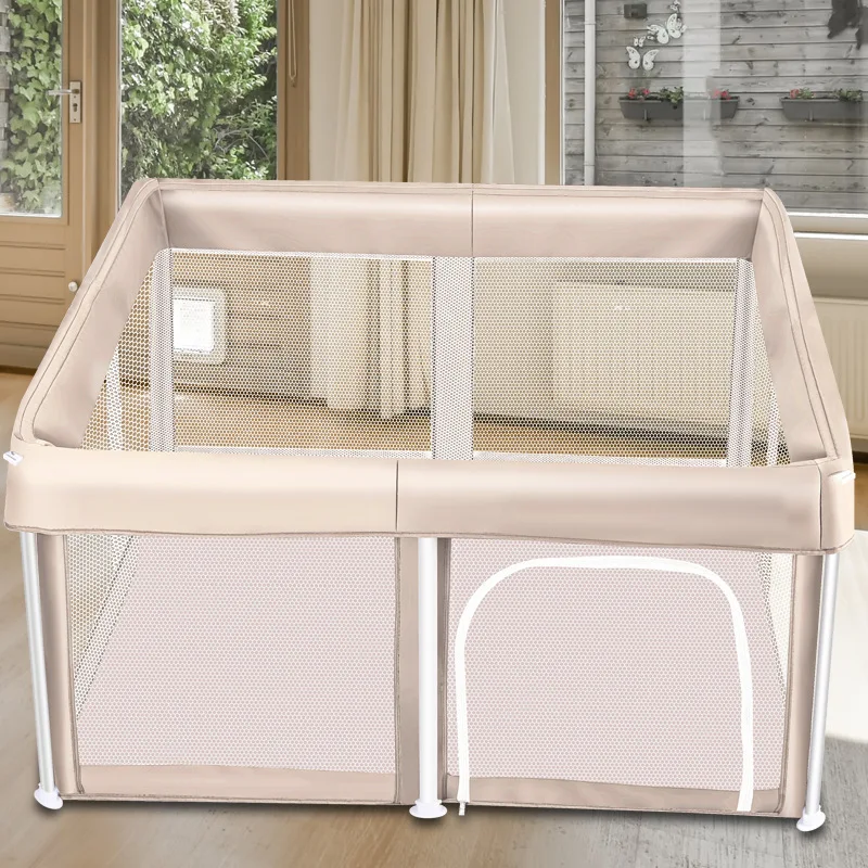No Assembly Foldable Baby Safety Fence Indoor Playpen Crawling Walking Baby Playpen Home Children's Game Fence Baby Fence