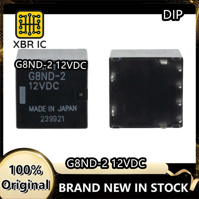 (8/20 pieces) G8ND-2-12VDC DIP8 Automotive Window Lift Relay Brand New Genuine Original Product In Stock Fast Shipping