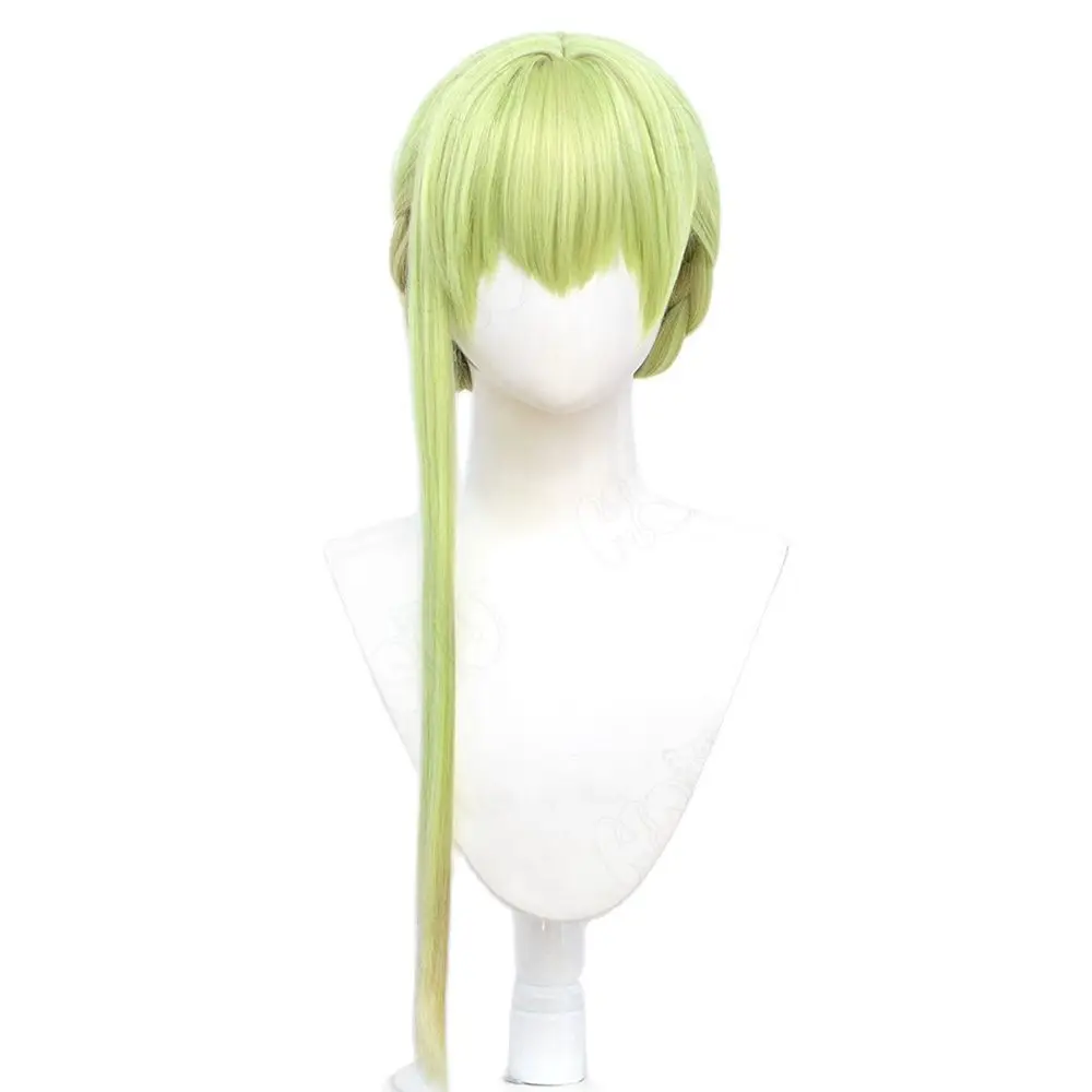 

Anime Shiro Seijo To Kuro Bokushi cosplay Saint Cecilia Cosplay Wig Yellow Gradient long hair