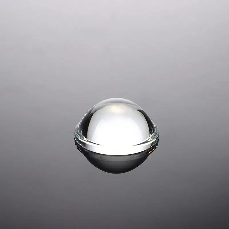 6/8/10/12/13/15/18/20/23/25/30/35/40/45mm Transparent Round Optics Glass Lens for COB LED Flashlight Torch Spotlight