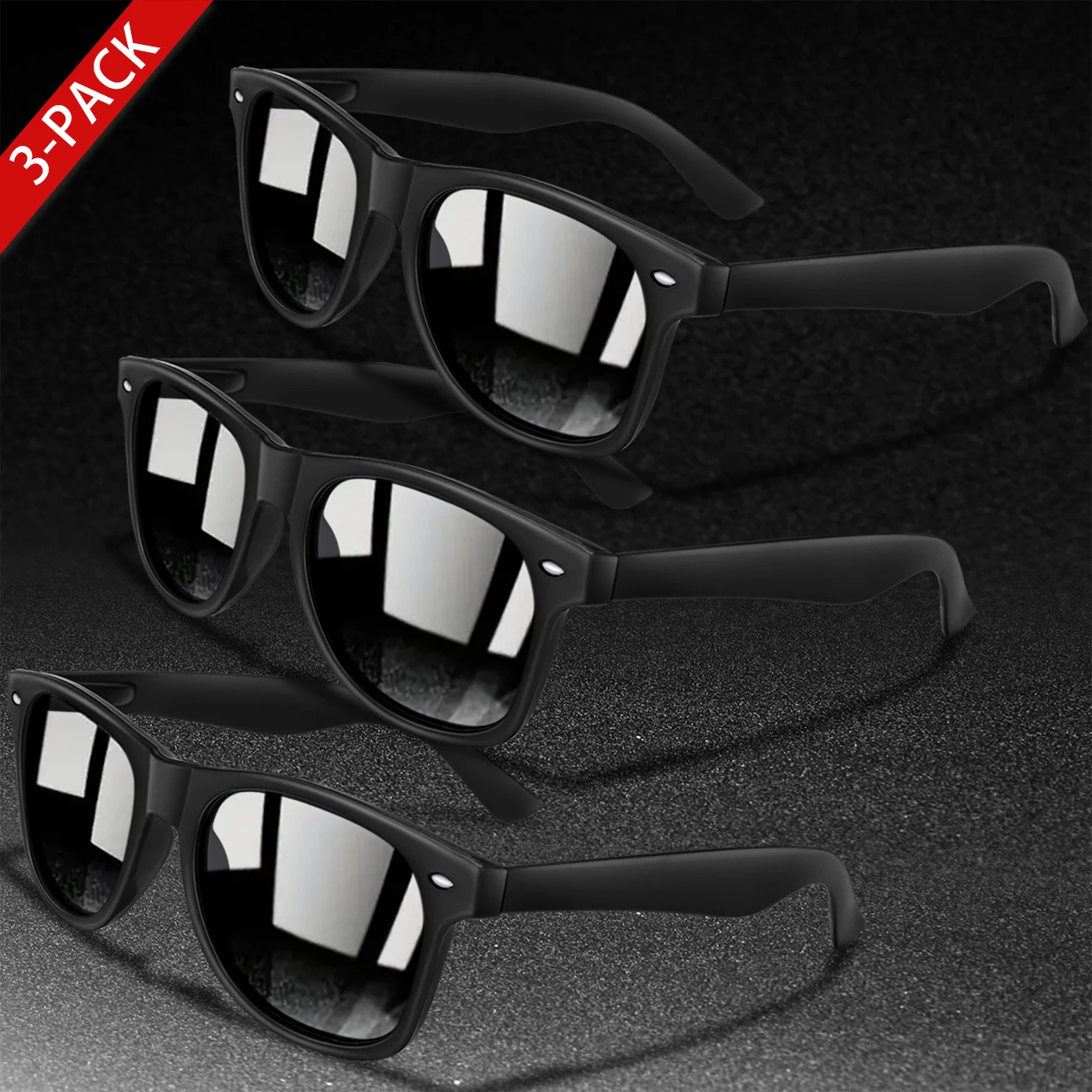 3 paires de lunettes de soleil de pêche rétro unisexes, marque de mode, Protection UV400, pour hommes et femmes, lunettes de sport, cyclisme, nuances Oculos
