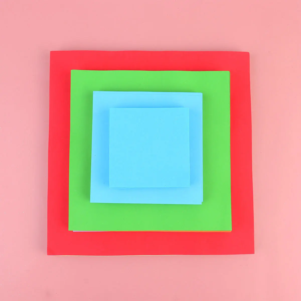 400 Uds papel de Origami colorido de doble cara 7x7cm 10x10cm 15x15cm 20x20cm cada tamaño 100 hojas para manualidades DIY proyectos de arte grúa