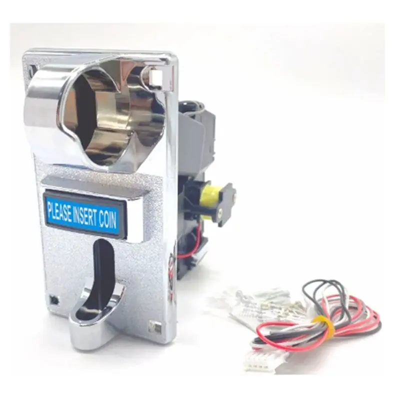 

【NOW SAVE】Arcade Game Ticket Coin Acceptor 636 Multi Electronic Roll Down Coin Acceptor Selector Mechanism Vending Machine