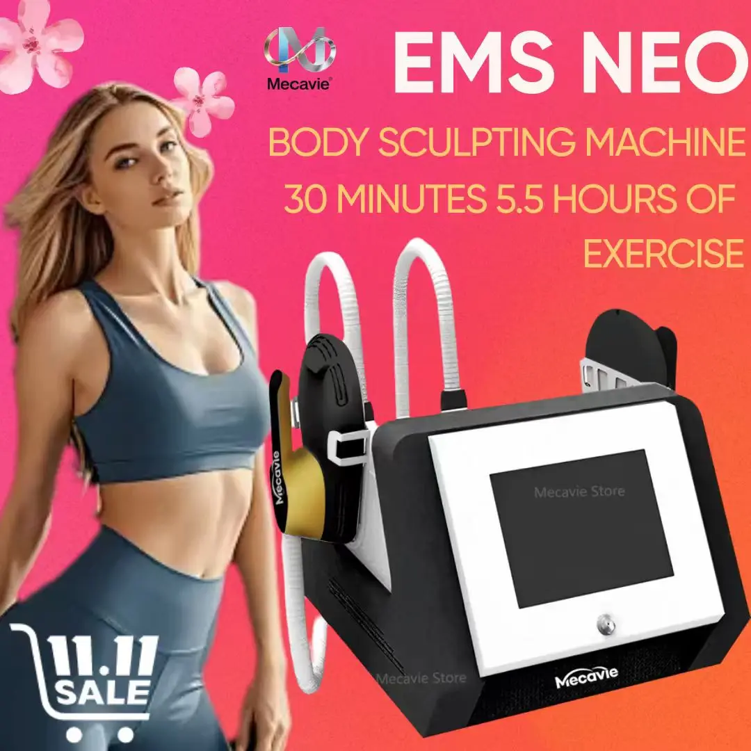 

MECAVIE 6500W Neo 15 Hi emt Muscle Machine With 4 Handles And Pelvic Stimulation Pad Optional Equipment