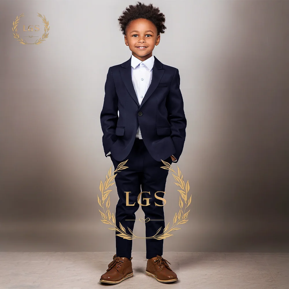 Boys 2 piece suit, classic jacket + pants - perfect for parties, weddings and casual vacations костюм разбойника детский