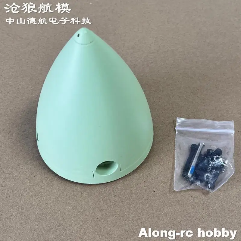 RC  Airplane Model Spare Parts-- 85mm 85*102mm 4 Blades Propeller Spinner for Freewing 1600mm Wingspan Spitfire RC Plane