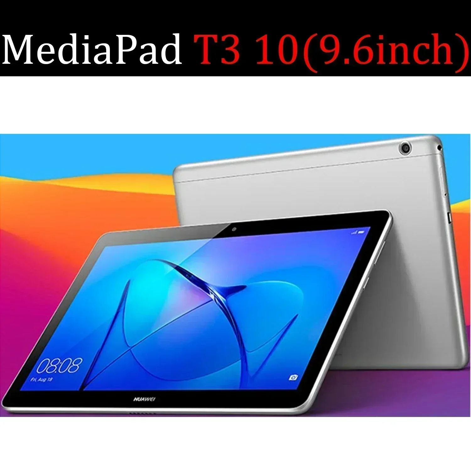 حافظة لهاتف هواوي MediaPad T3 10 9.6 بوصة حافظة ذكية للاستيقاظ فوندا حافظة جلدية ثلاثية الطي حافظة حامل AGS-W09 AGS-L09 L03