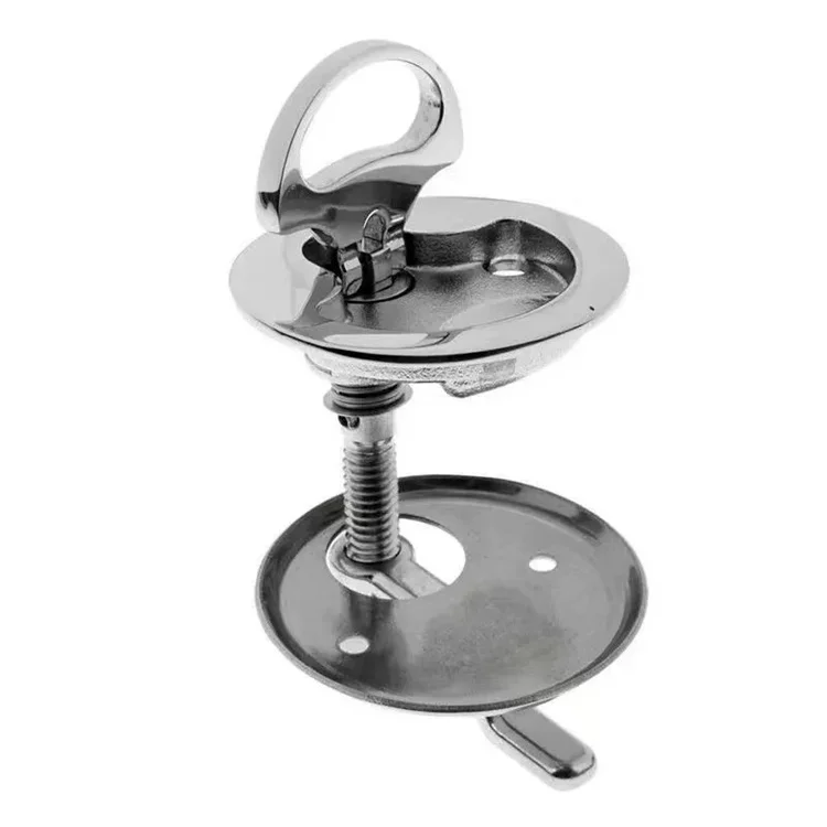 

China's Guangdong - High Quality Marine Turning Lock Flush Pull Handles in 316 Stainless Steel