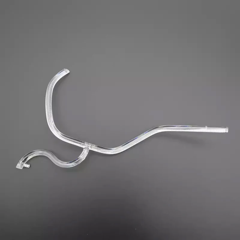 For BMW 6 Series GT G32 LED Daytime Running Light Guide G32 Headlight Angel Eye Yellow Light Guide 2016-2020 DRL